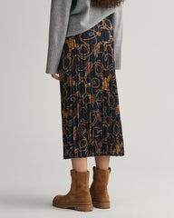 Gant Rope Print Skirt