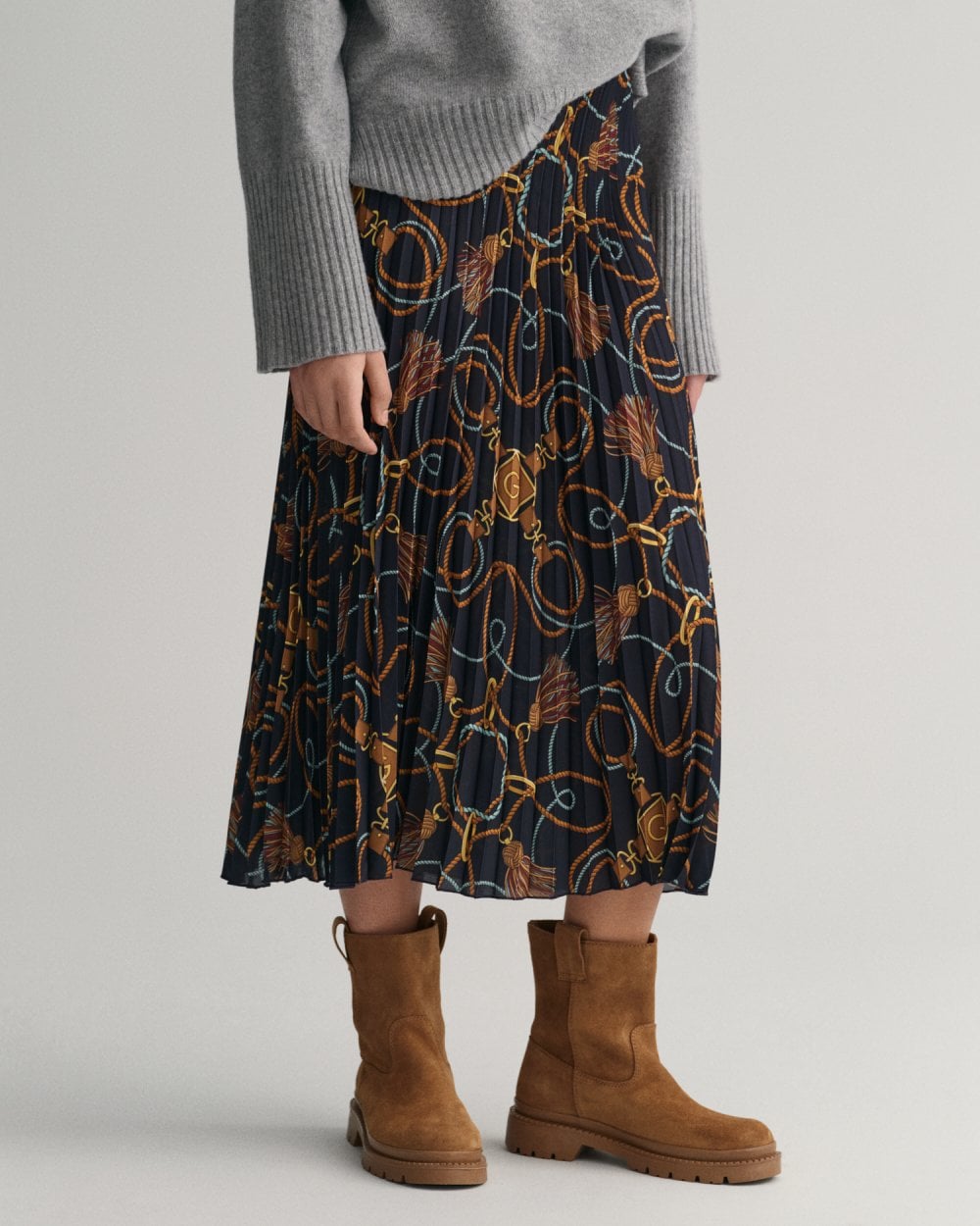 Gant Rope Print Skirt
