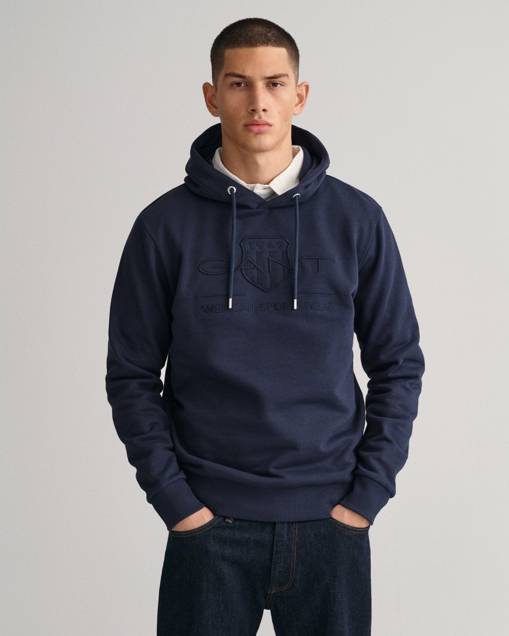 Gant Tonal Shield Hoodie