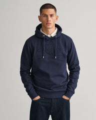 Gant Tonal Shield Hoodie