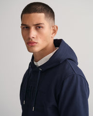 Gant Tonal Shield Hoodie