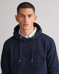 Gant Tonal Shield Hoodie