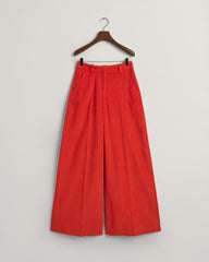 GANT High-Waisted Wide Leg Corduroy Pants