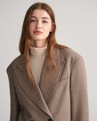 Gant Cropped Wool Blazer Jacket