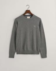 Gant Classic Cotton Crew Neck Sweater