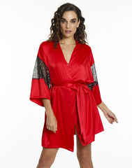 Ls Lingerie Sexy Short Robe