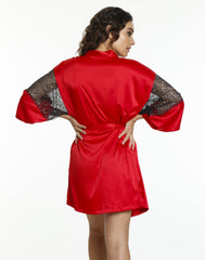 Ls Lingerie Sexy Short Robe