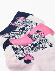 Zippy Baby Girls 'Minnie' 5-Pack Cotton Socks