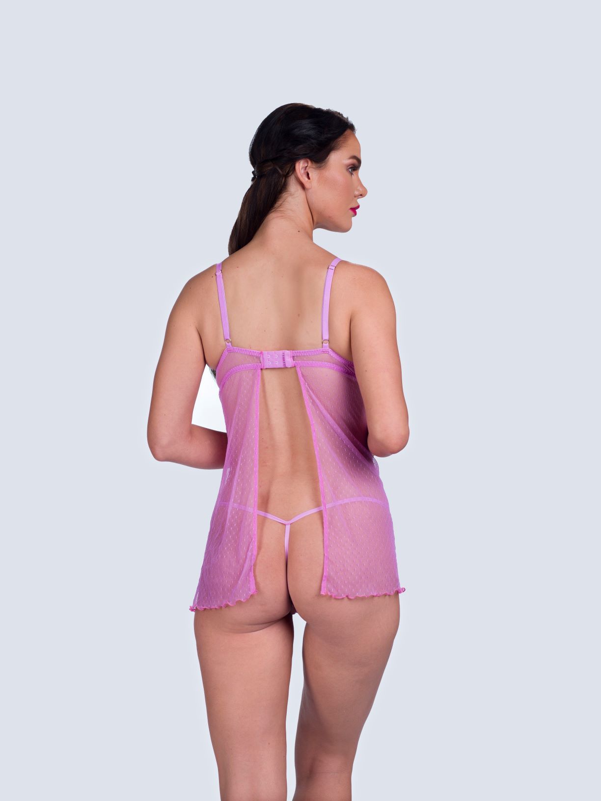 Ls Lingerie Cupped Babydoll
