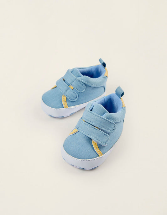Zippy Newborn Baby Boys Fabric Trainers