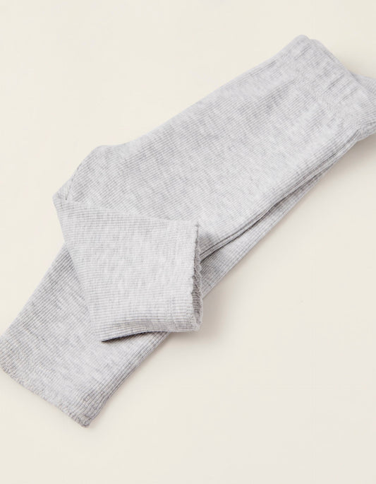 Zippy Newborn Girls Ribbed Leggings