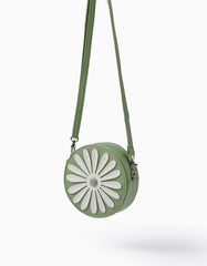 Zippy Girls 'Flower' Round Crossbody Bag