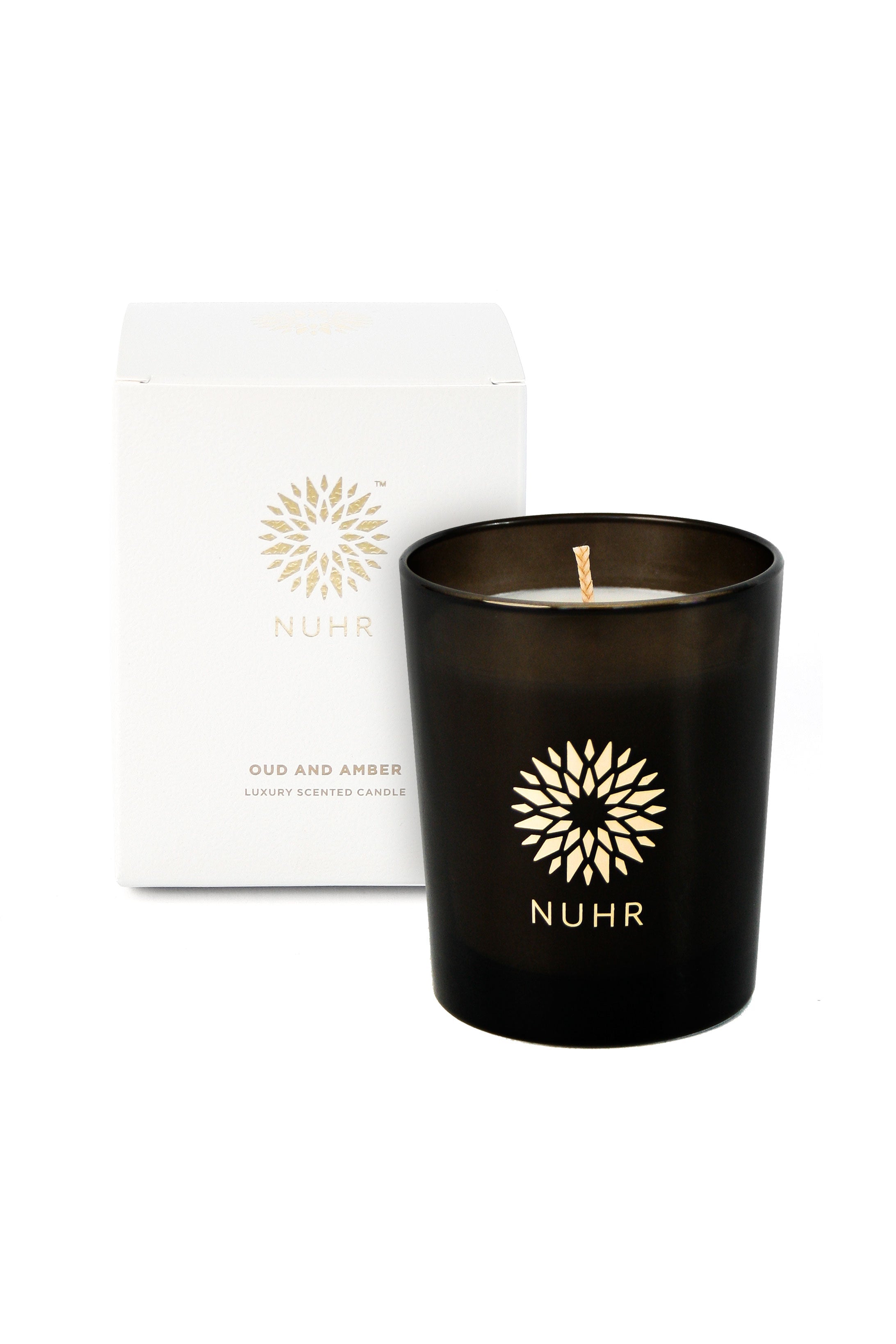 Nuhr Amber And Oud Classic Candle - thefashionnet