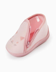 Zippy Baby Girls 'Kitty' Slippers