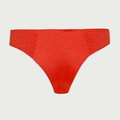 Ls Lingerie Crotchless Tie Detail Brief- Red