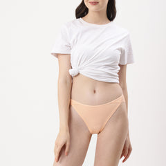 La Senza Lace Side & Back Trim Bikini Brief- Prairie Sunset
