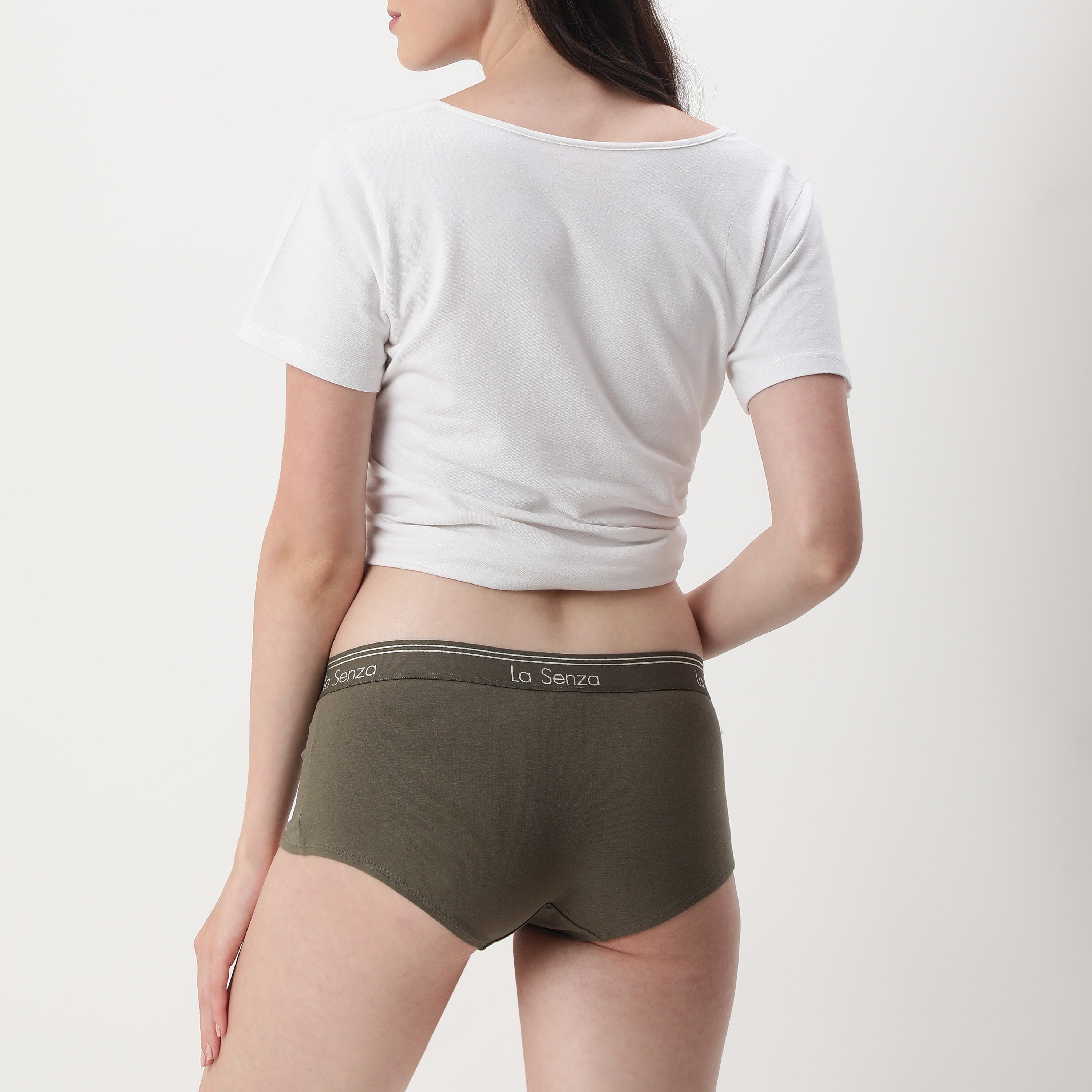 La Senza Logo Band Shortie Brief - Sea Turtle