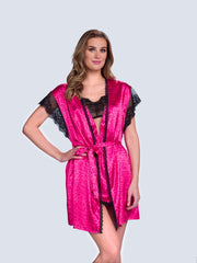 Ls Lingerie Short Robe