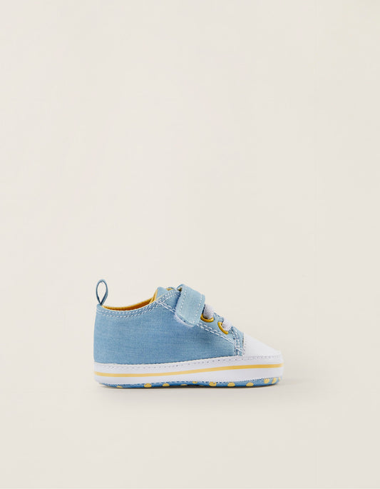 Zippy Newborn Baby Boys Fabric Trainers