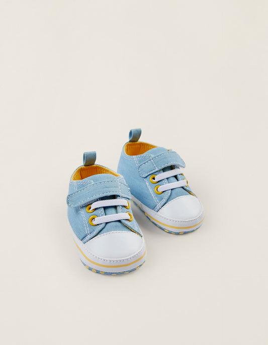 Zippy Newborn Baby Boys Fabric Trainers