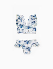 Zippy Ruffled Bikini Uv 80 Protection For Girls