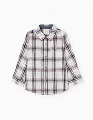 Zippy Baby Boys Cotton Plaid Shirt