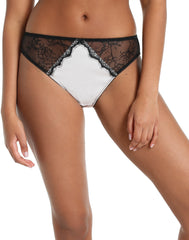 Isla & Evie Satin & Lace Bikini Brief