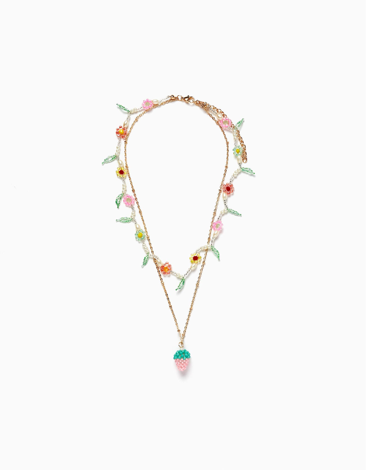 Zippy Set Of Necklaces With Beads For Girls