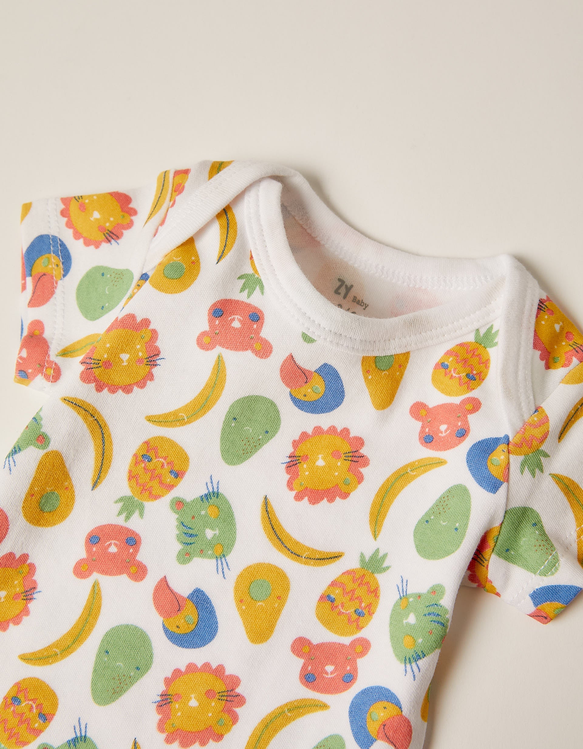 Zippy Baby Boy 'Happy' 5 Pack Bodysuits