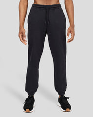 Men'S Embroidered Logo Joggers - Black