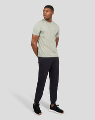 Men'S Embroidered Logo Joggers - Black