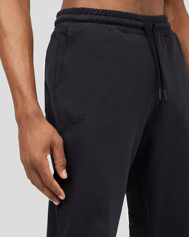 Men'S Embroidered Logo Joggers - Black