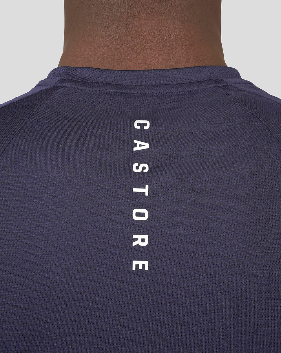 Navy Mesh Mix Cobalt Capsule Tee