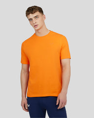 Men'S Embroidered Logo T-Shirt - Orange