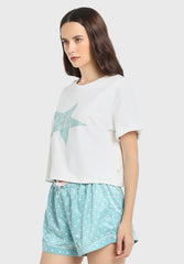 Isla & Evie Sporty Top Ss Top