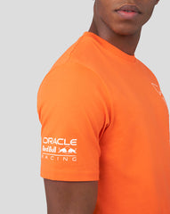 Oracle Red Bull Racing Unisex Driver Max Verstappen T-Shirt - Exotic Orange