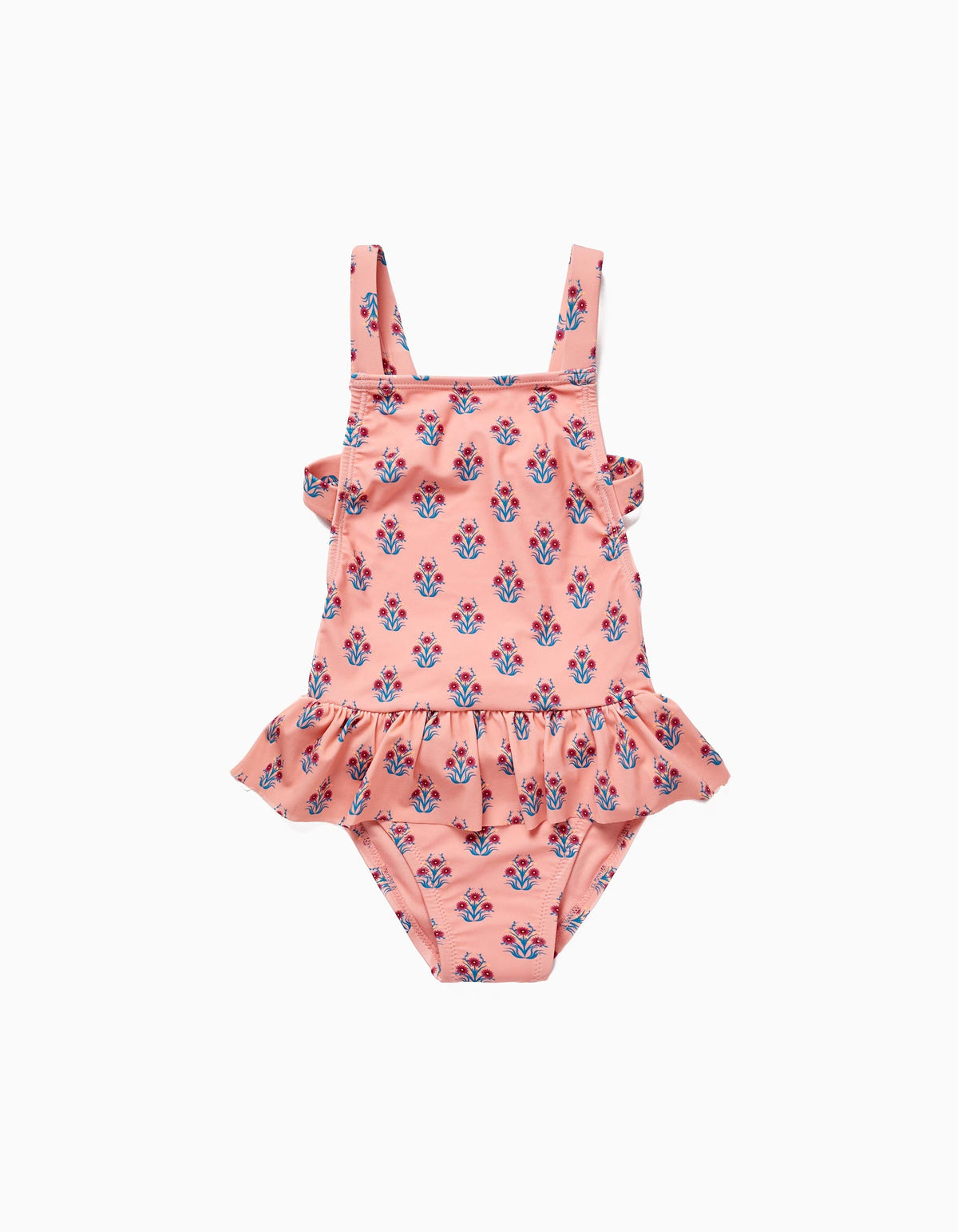 Zippy Floral Swimsuit Uv 80 Protection For Girls