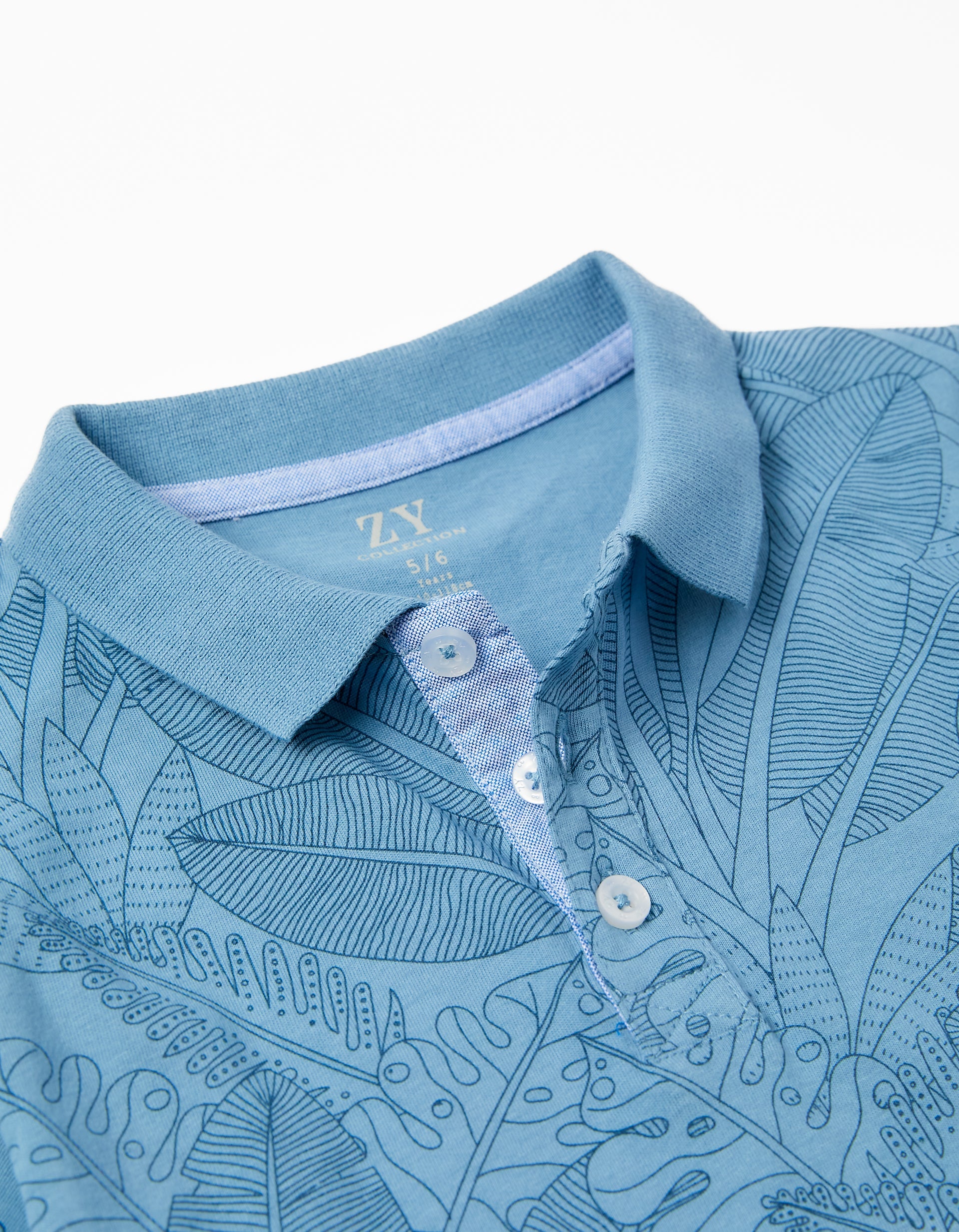Zippy Cotton Polo Shirt For Boys Nature