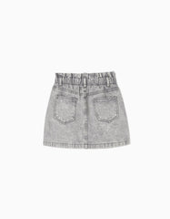 Zippy Girls Paperbag Denim Skirt