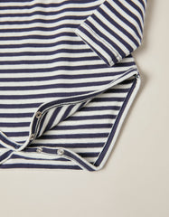 Zippy Newborn Baby Boys Striped Cotton Polo-Bodysuit