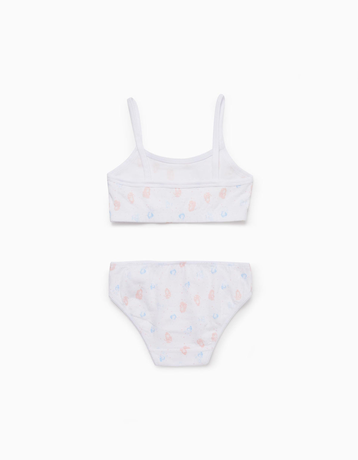 Zippy Girls 'Disney Princesses' Cotton Bra & Briefs