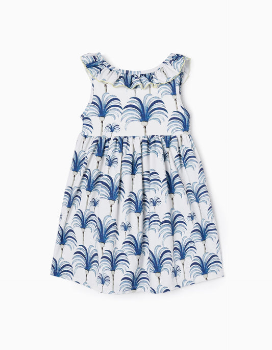 Zippy Dress With Bow Uv 80 Protection For Girls