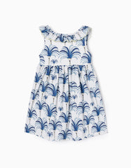 Zippy Dress With Bow Uv 80 Protection For Girls