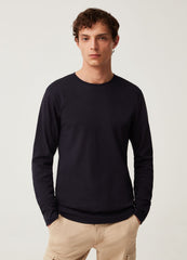 Ovs Long-Sleeved T-Shirt In Cotton