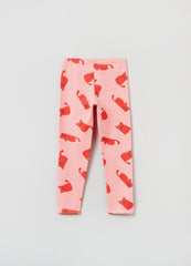 Ovs Stretch Leggings With All-Over Print