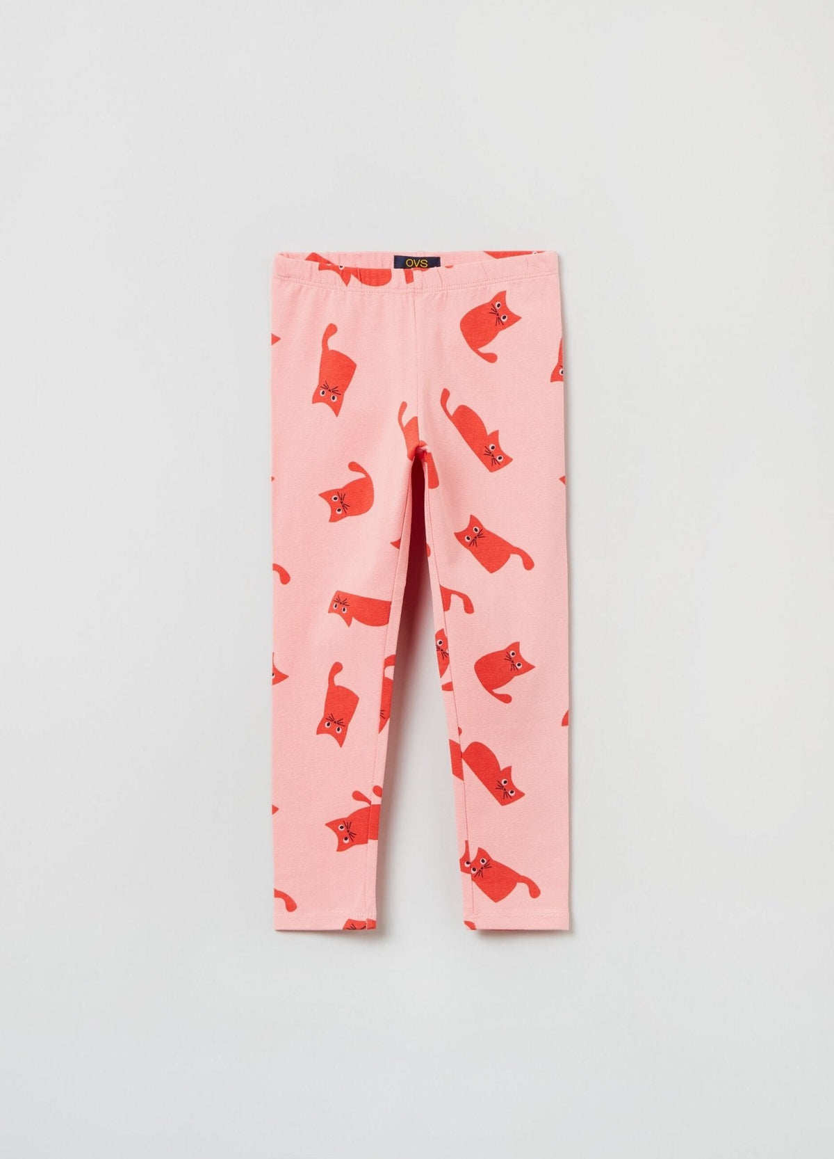 Ovs Stretch Leggings With All-Over Print